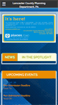Mobile Screenshot of lancastercountyplanning.org